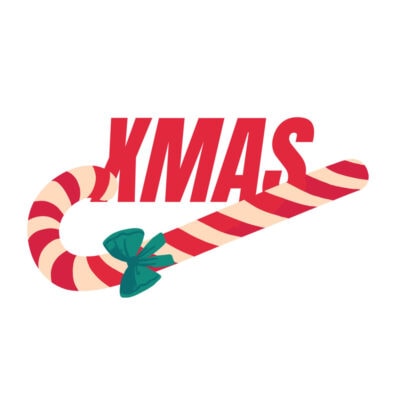 Nike Xmas logó karácsonyi póló