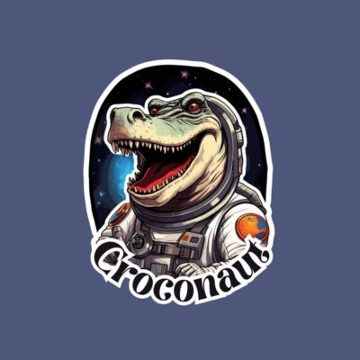 Croconaut űrhajós krokodil