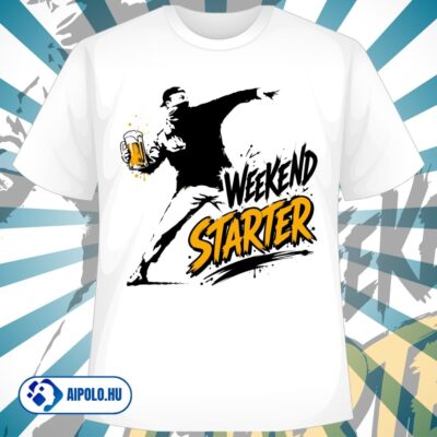 Weekend Starter sörös póló