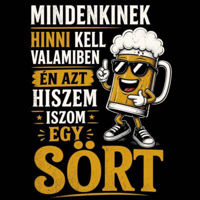 Azt hiszem iszom egy sört