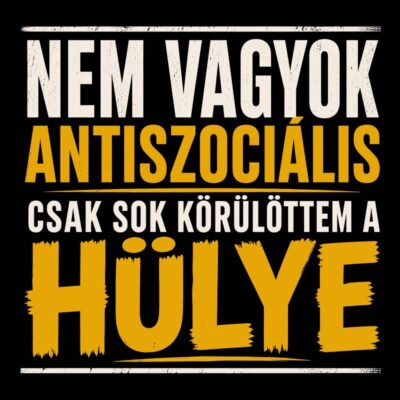Nem vagyok antiszociális