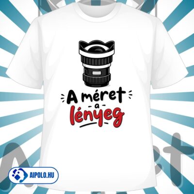 A méret a lényeg Fotós