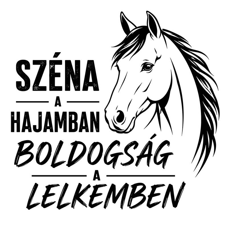 Széna a hajamban