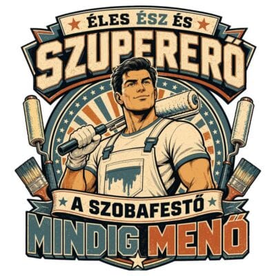 Éles ész és szupererő szobafestő