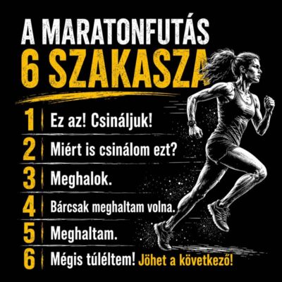 Maratonfutás 6 szakasza (női)