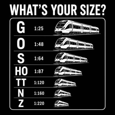 What's Your Size? makett méretarányok