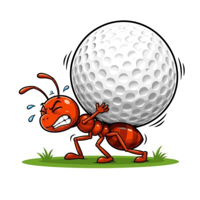 Golf hangya