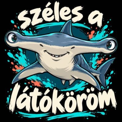 Széles a látóköröm – Vicces pörölycápa